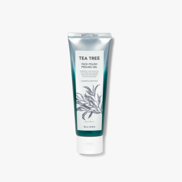 ALLIONE Tea Tree Face Polish Peeling Gel  120ml - EmpressKorea