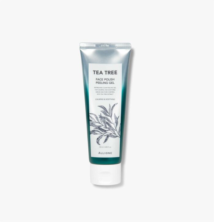 ALLIONE Tea Tree Face Polish Peeling Gel  120ml - EmpressKorea
