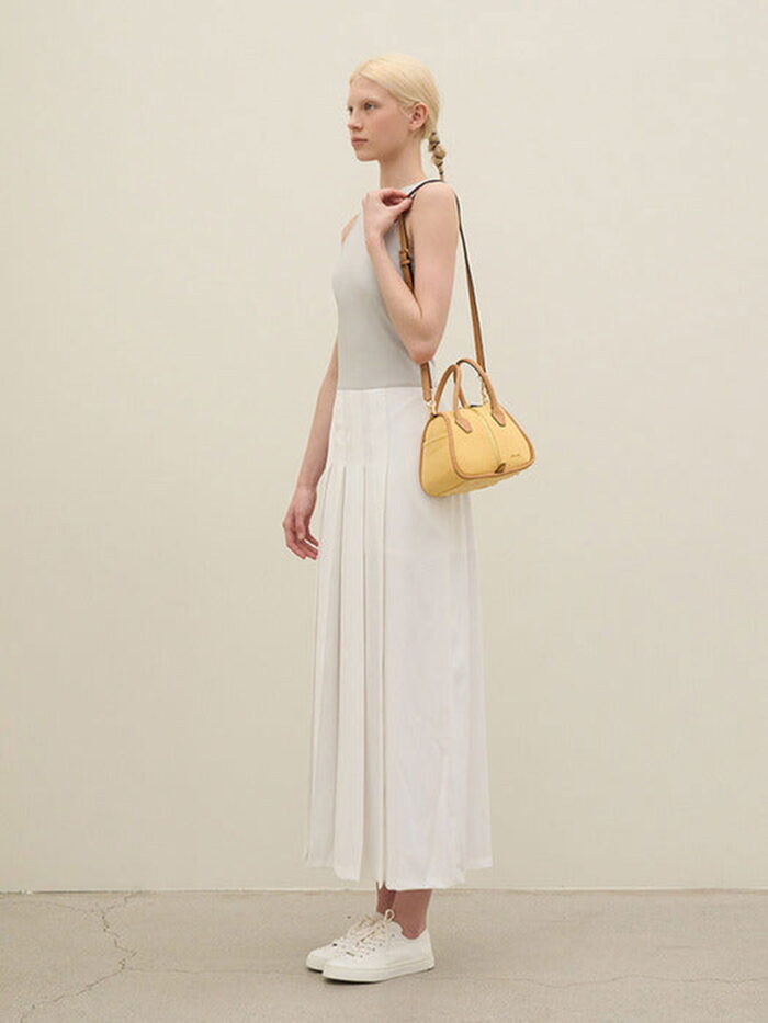 AMAG STUDIO A BAG MINI CANVAS YELLOW - EmpressKorea