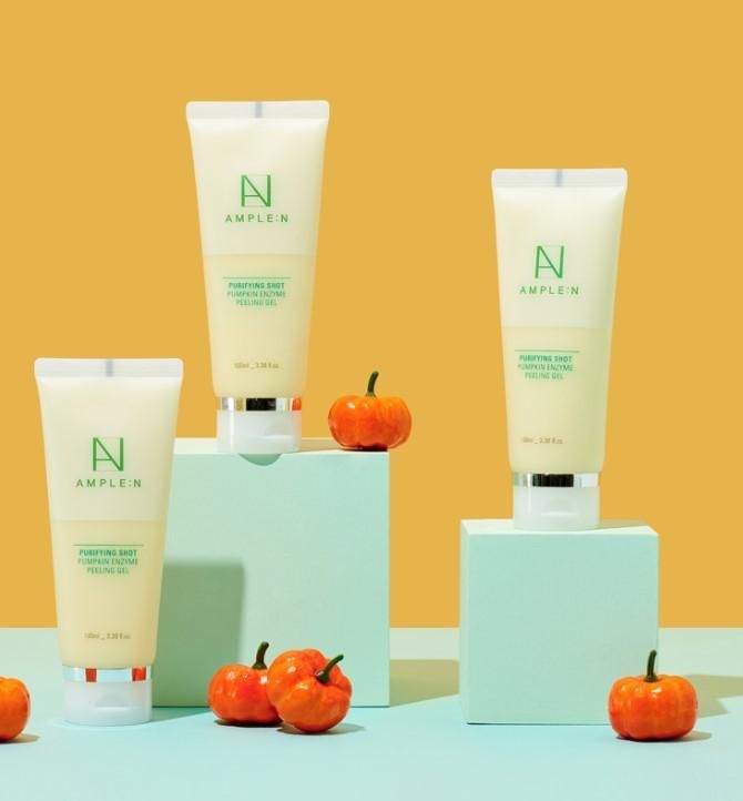 AMPLE:N Purifying Shot Pumpkin Enzyme Peeling Gel 100ml - EmpressKorea