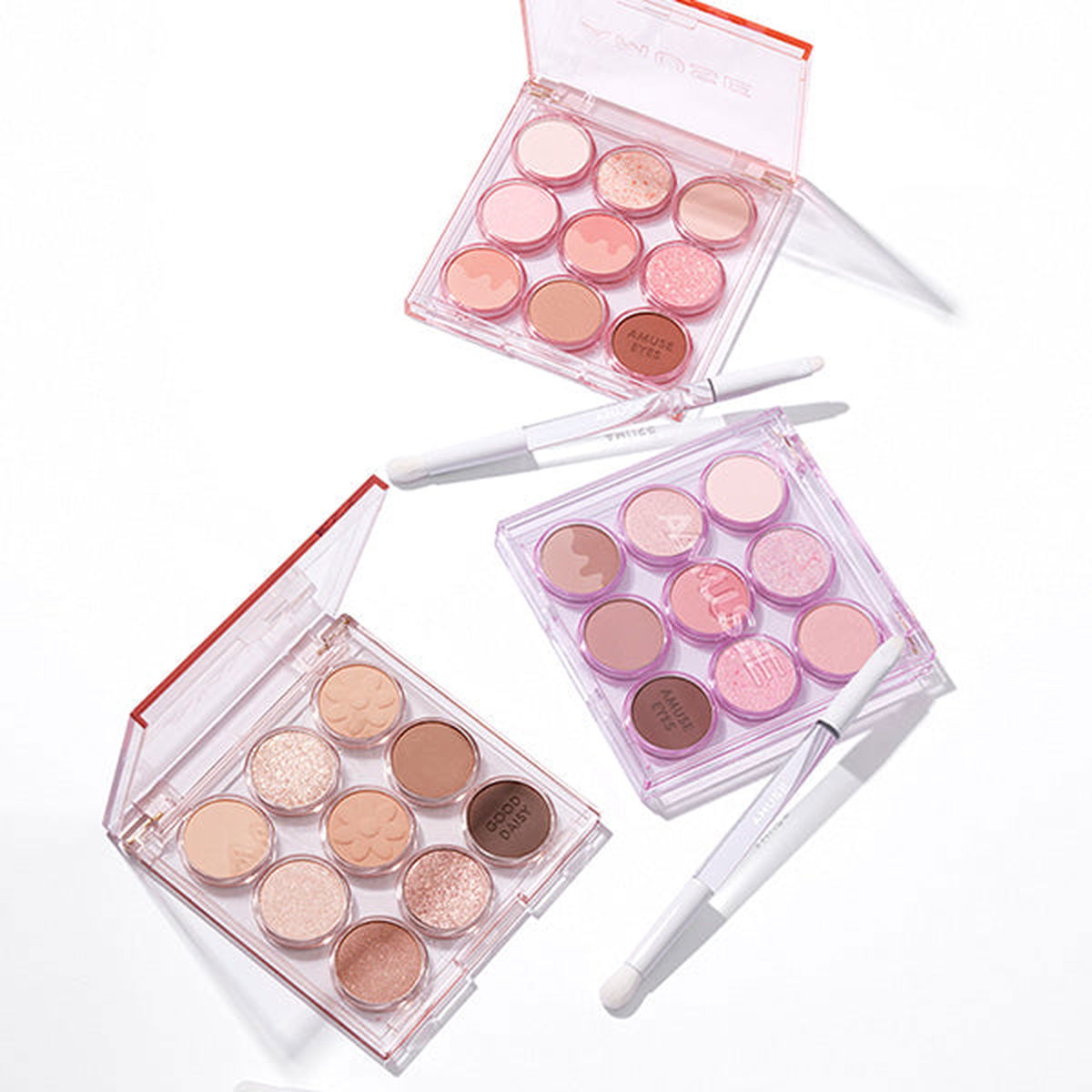 AMUSE Eye Color Palette 02 Cool Rose - EmpressKorea