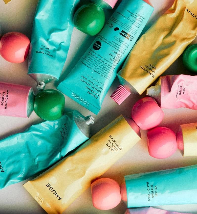 AMUSE Vegan Soybean Hand Cream (3 Types) 50ml - EmpressKorea