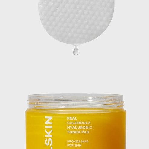 APRILSKIN Real Calendula Hyaluronic Toner Pad 140g 60EA - EmpressKorea