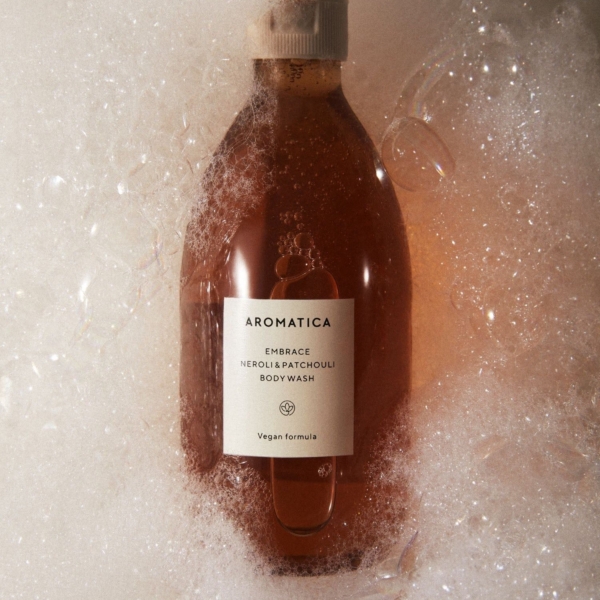 AROMATICA Embrace Body Wash Neroli & Patchouli 300ml - EmpressKorea