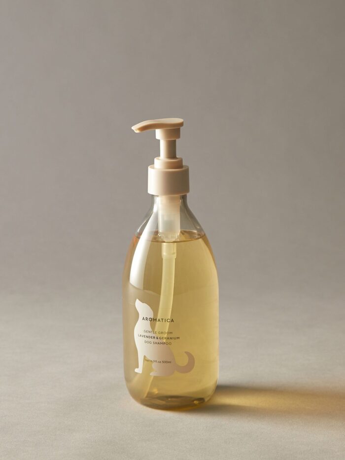 AROMATICA Gentle Groom Dog Shampoo Lavender & Geranium 500ml - EmpressKorea