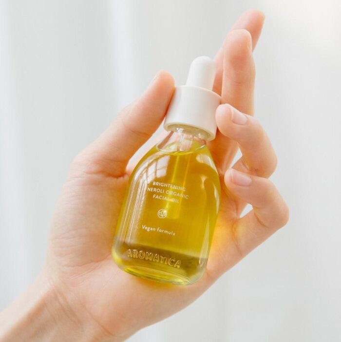 AROMATICA Organic Neroli Brightening Facial Oil 30ml - EmpressKorea