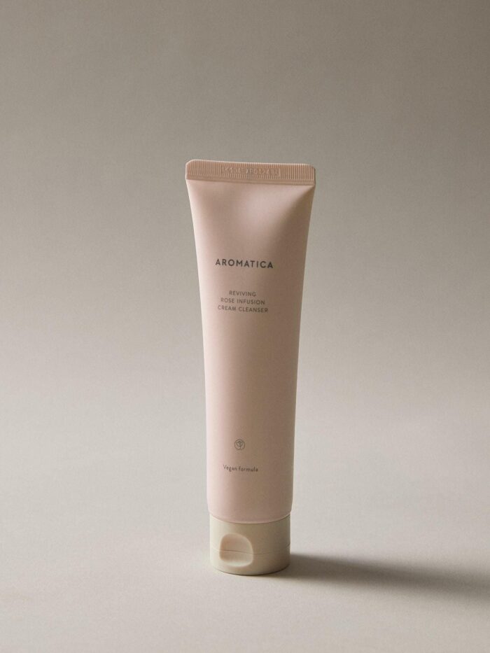 AROMATICA Reviving Rose Infusion Cream Cleanser 145g - EmpressKorea