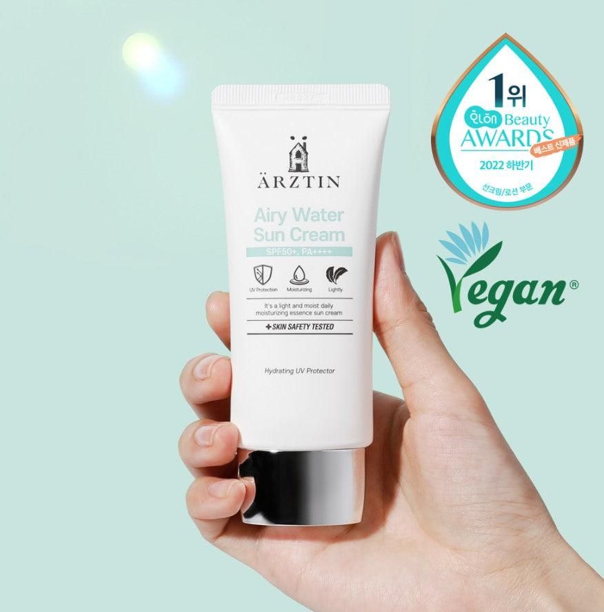 ARZTIN Airy Water Sun Cream SPF 50+ PA++++ 60ml - EmpressKorea