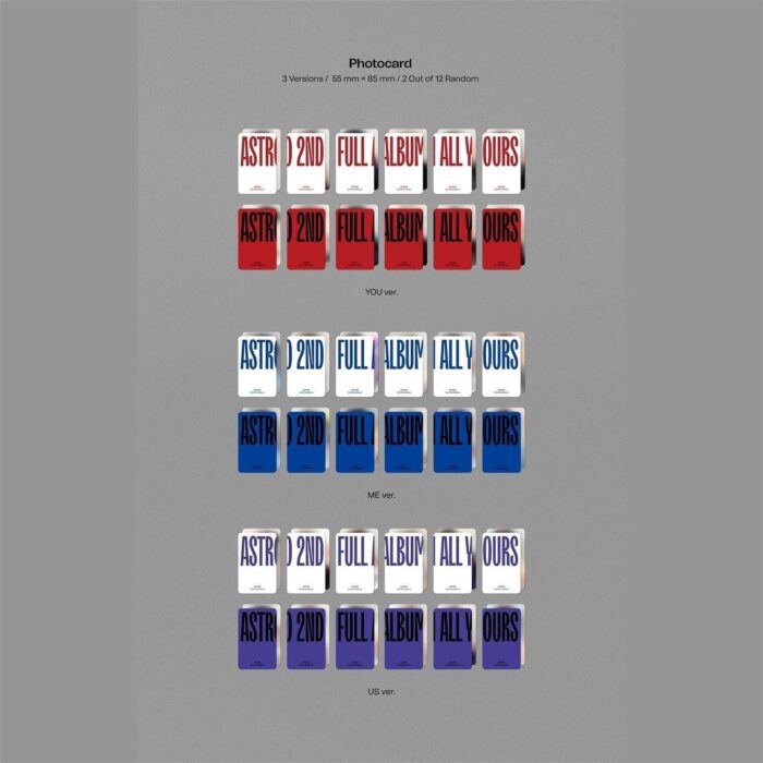 ASTRO - 2nd Album: ALL YOURS - EmpressKorea