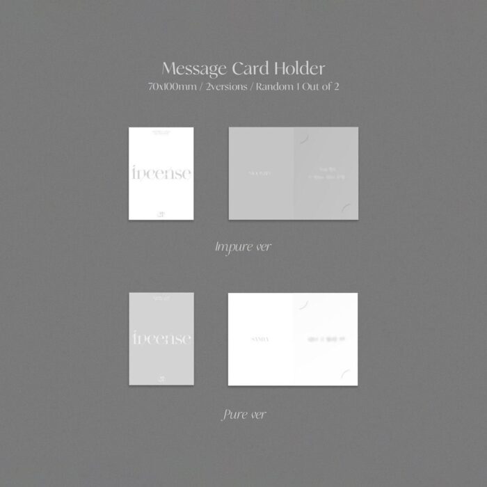 ASTRO MoonBin & SanHa - 3rd Mini Album: INCENSE - EmpressKorea