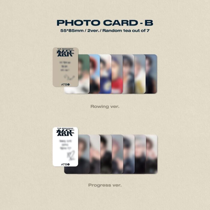 ATBO - 2nd Mini Album: The Beginning 始作 - EmpressKorea