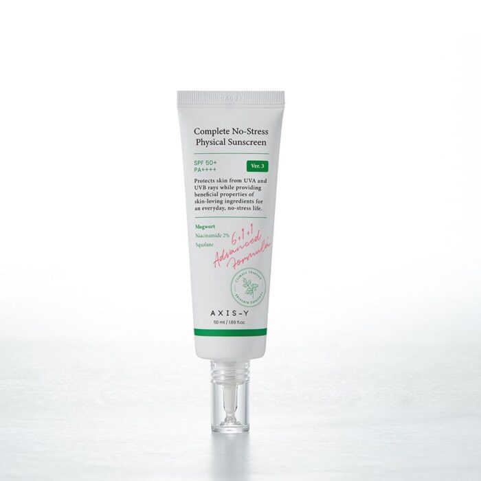 AXIS-Y Complete No-Stress Physical Sunscreen V.3 50ml - EmpressKorea