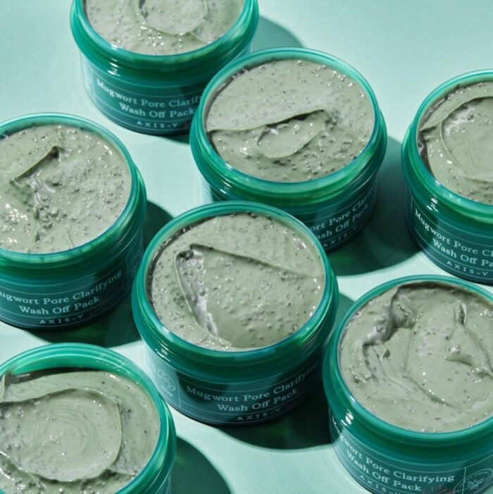 AXIS-Y Mugwort Pore Clarifying Wash Off Pack 100ml - EmpressKorea