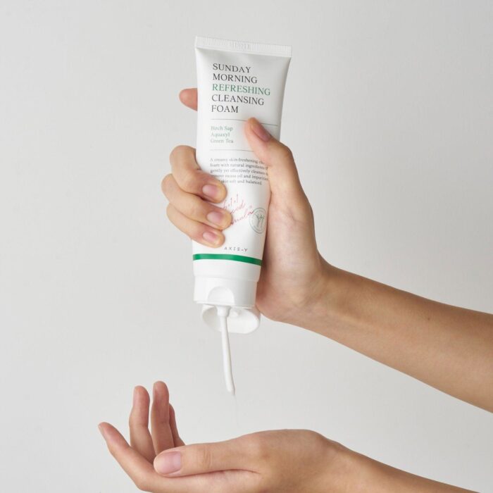 AXIS-Y Sunday Morning Refreshing Cleansing Foam 120ml - EmpressKorea