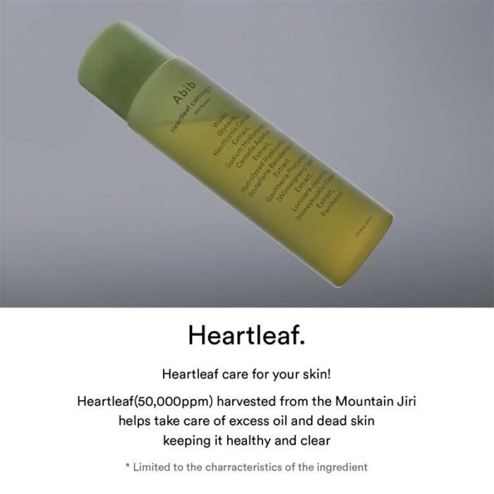 Abib Heartleaf Calming Toner Skin Booster 200ml - EmpressKorea