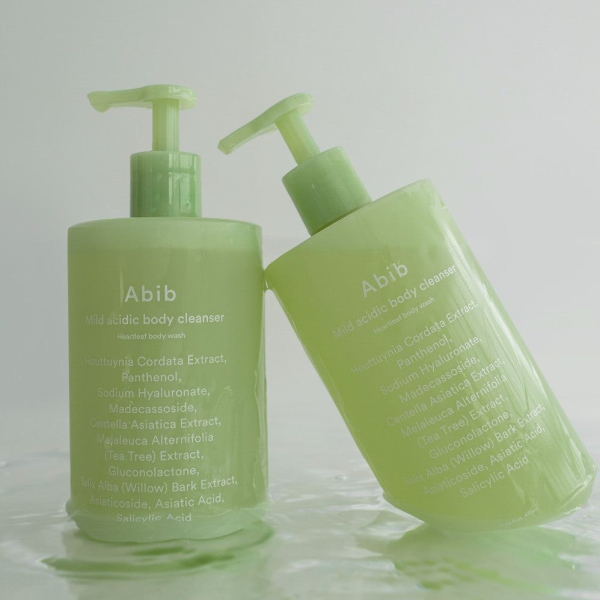 Abib Mild Acidic Body Cleanser Heartleaf Body Wash 470mL - EmpressKorea