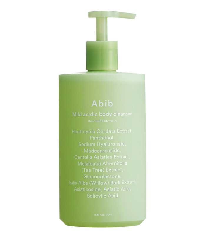 Abib Mild Acidic Body Cleanser Heartleaf Body Wash 470mL - EmpressKorea