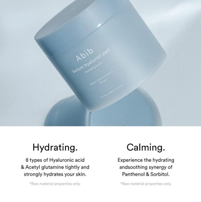 Abib Sedum Hyaluron Pad Hydrating Touch 165ml 75EA - EmpressKorea