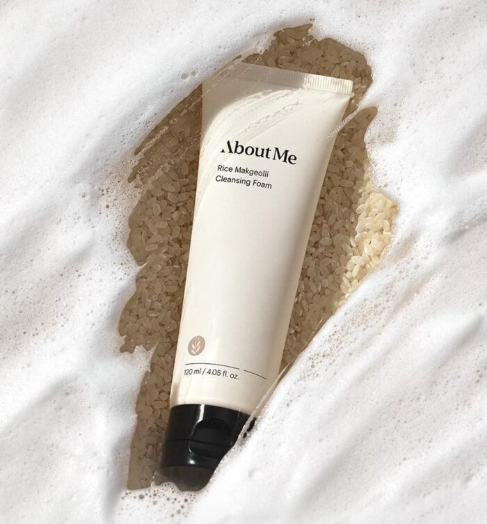 About Me Rice Makgeolli Cleansing Foam 120ml - EmpressKorea