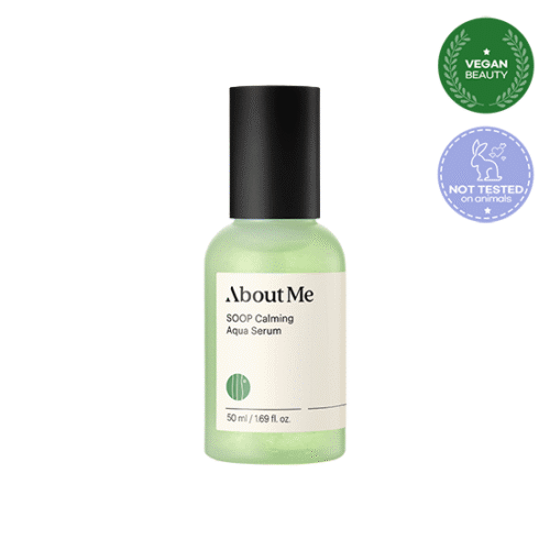 About Me SOOP Calming Aqua Serum 50ml - EmpressKorea