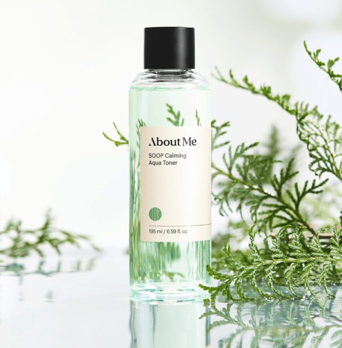 About Me SOOP Calming Aqua Toner 195ml - EmpressKorea