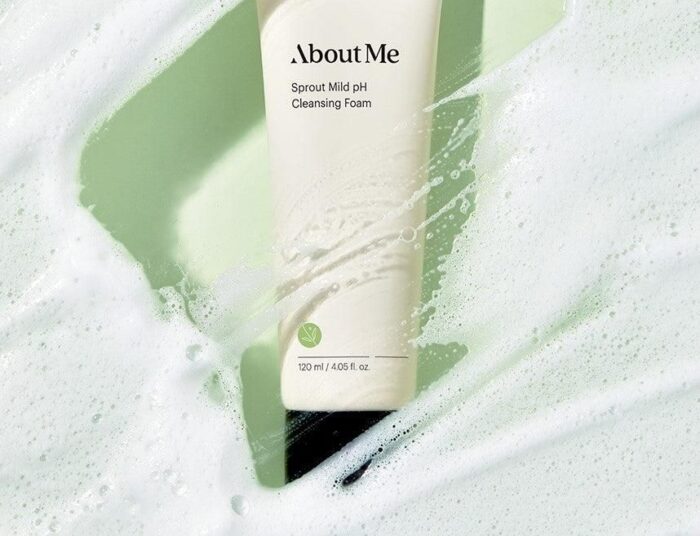 About Me Sprout Mild pH Cleansing Foam 120ml - EmpressKorea