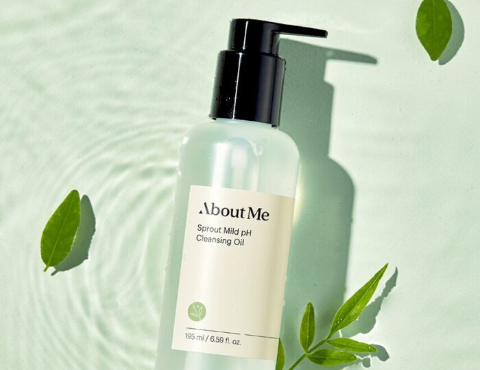 About Me Sprout Mild pH Cleansing Oil 195ml - EmpressKorea