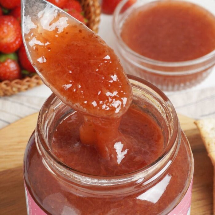 Andan Jam low-calorie strawberry jam, 380g - EmpressKorea
