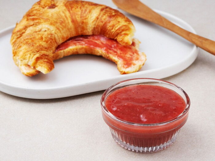 Andan Jam strawberry 80% fresh fruit jam, 460g - EmpressKorea