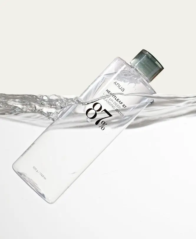 Anua Heartleaf 87 Low pH Deep Cleansing Water 500g - EmpressKorea