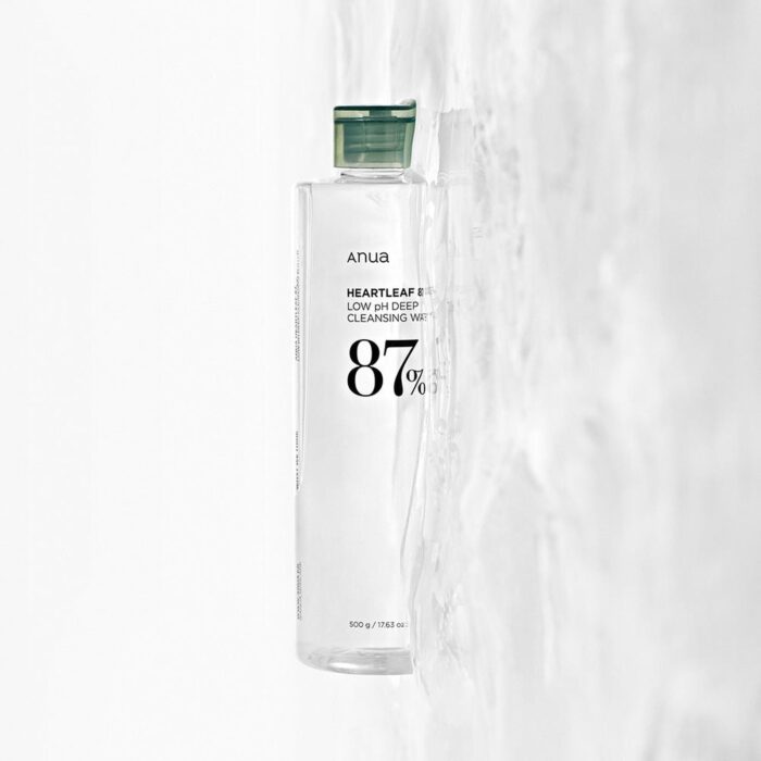 Anua Heartleaf 87 Low pH Deep Cleansing Water 500g - EmpressKorea