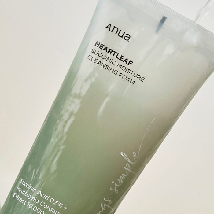 Anua Heartleaf Succinic Moisture Cleansing Foam 150ml - EmpressKorea