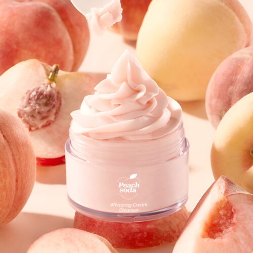 AriuL Peach Soda Whipped Cream Pack Cleanser 100ml - EmpressKorea