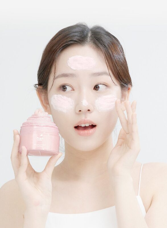 AriuL Peach Soda Whipped Cream Pack Cleanser 100ml - EmpressKorea