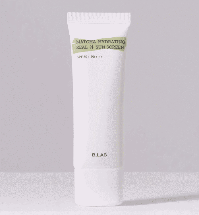 B-LAB Matcha Hydrating Real Sun Screen SPF 50+PA++++ 50ml - EmpressKorea