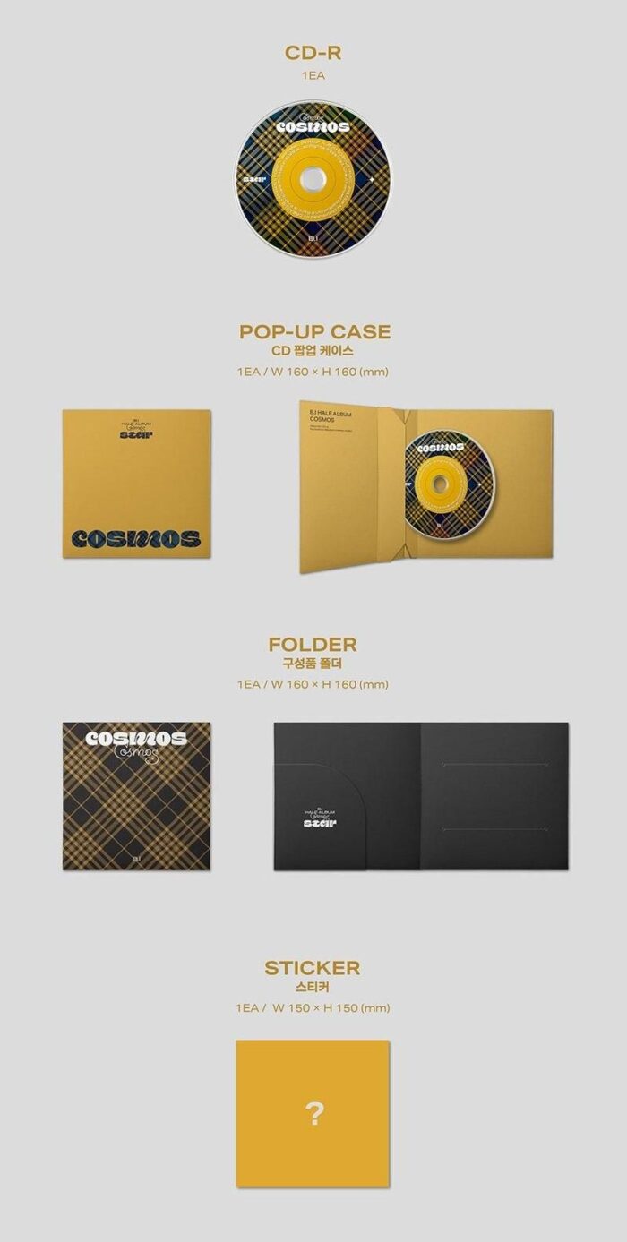 B.I - Half Album: COSMOS - EmpressKorea