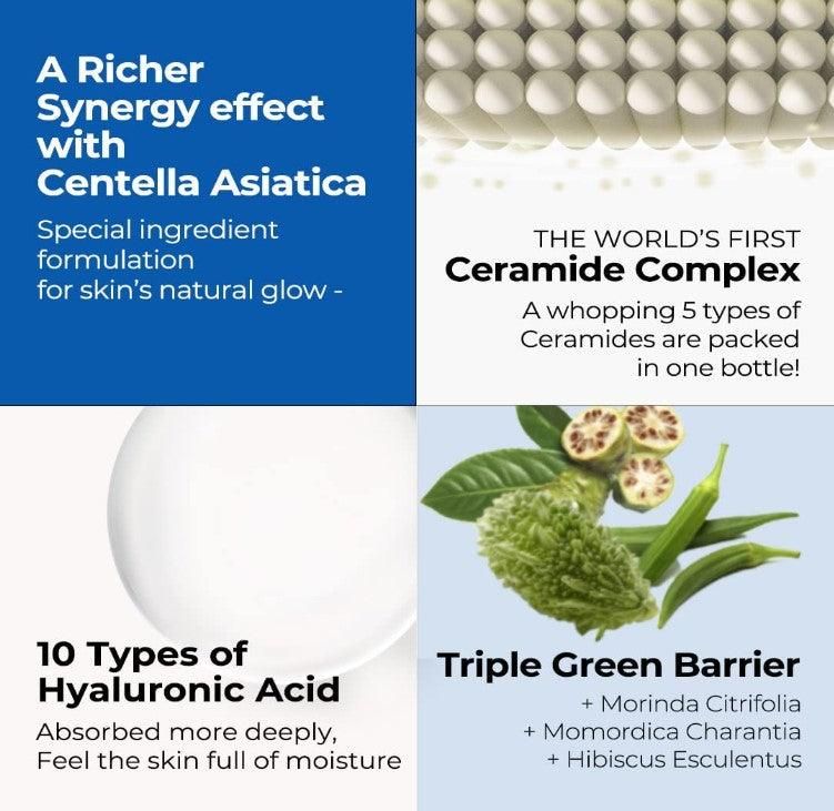 BACIEL Hydra Barrier Cica Foam Cleanser 120ml*2ea - EmpressKorea