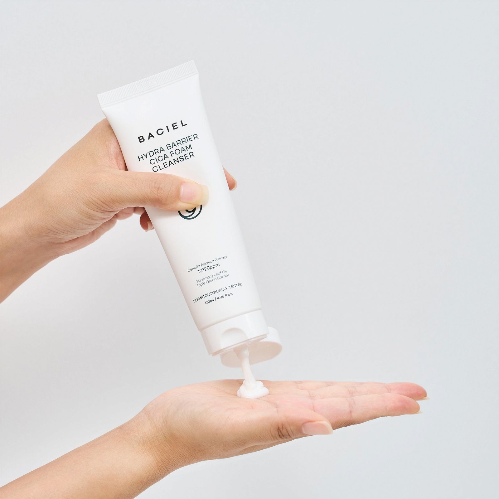 BACIEL Hydra Barrier Cica Foam Cleanser 120ml*2ea - EmpressKorea