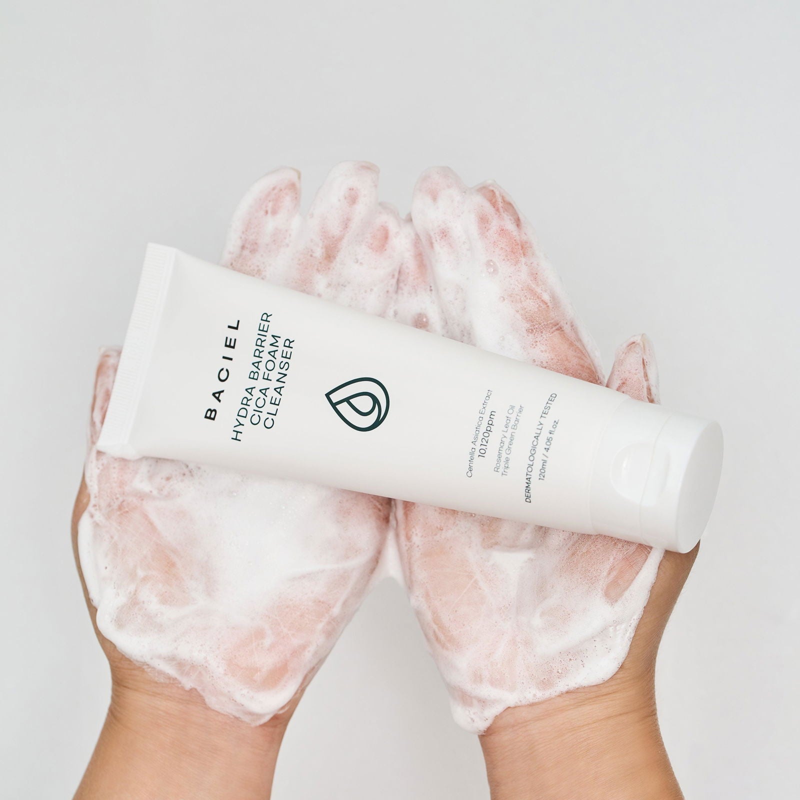 BACIEL Hydra Barrier Cica Foam Cleanser 120ml*2ea - EmpressKorea