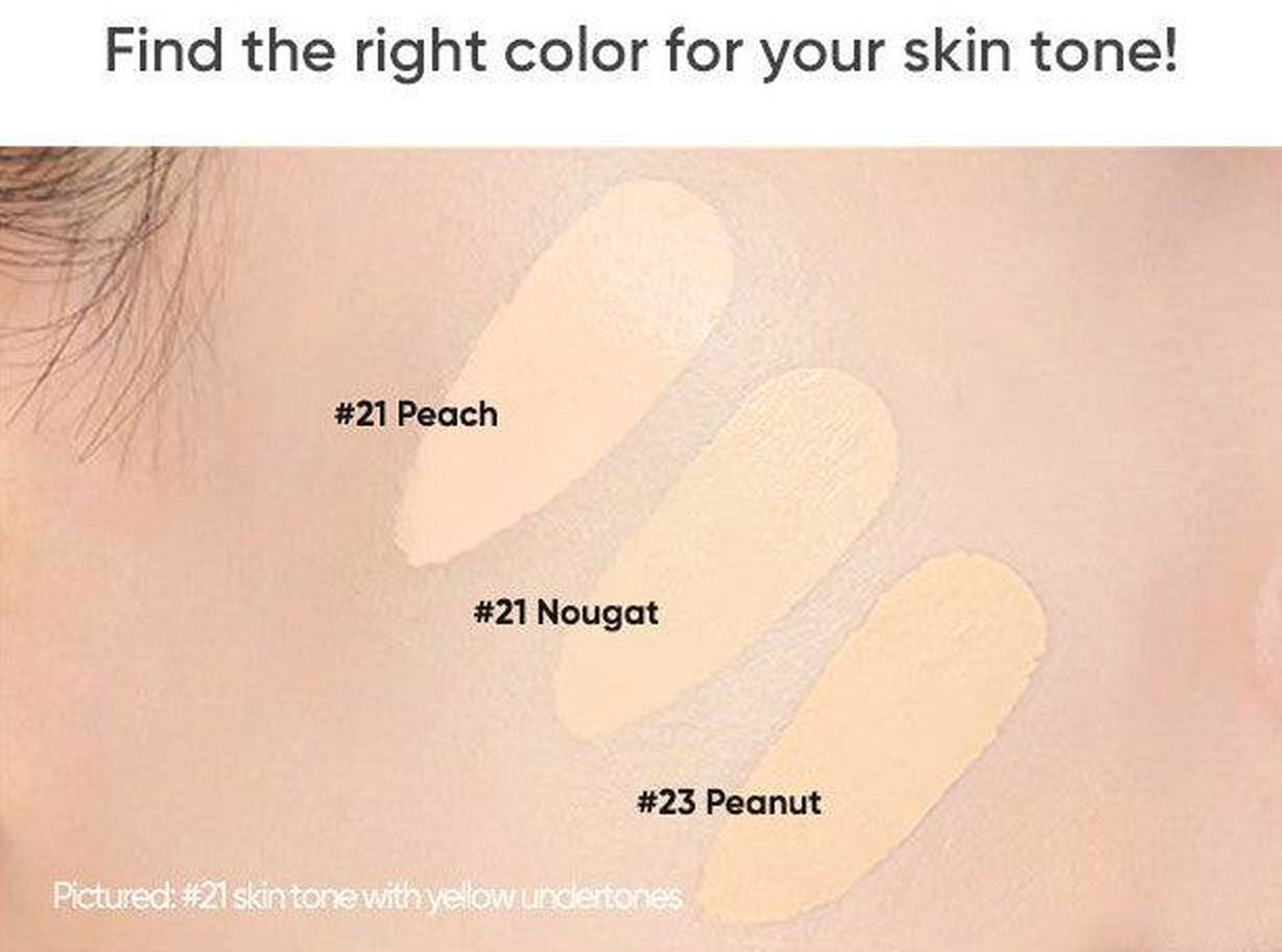 BANILA CO Covericious Power Fit Longwear Cushion (with Refill) SPF 38, PA++ (3 Colors) 14g - EmpressKorea