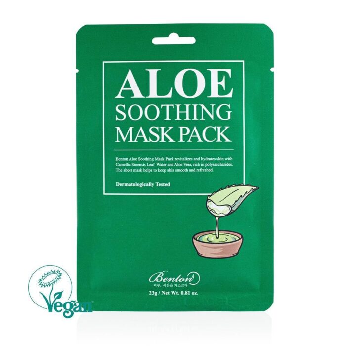 BENTON Aloe Soothing Mask Pack 23g*10EA - EmpressKorea
