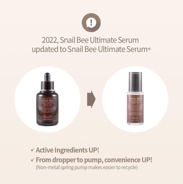 BENTON Snail Bee Ultimate Serum+ 35ml - EmpressKorea