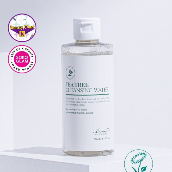 BENTON Tea Tree Cleansing Water 200ml - EmpressKorea