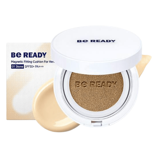 BE READY Magnetic Fitting Cushion For Heroes (5 Colors) SPF 34 PA++ 15g - EmpressKorea