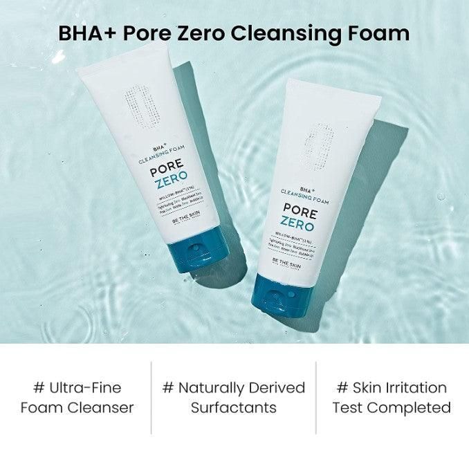 BE THE SKIN BHA+ Pore Zero Cleansing Foam 150g - EmpressKorea