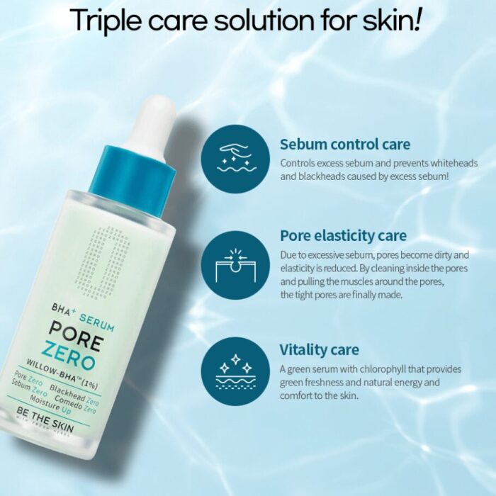 BE THE SKIN BHA+ Pore Zero Serum 30ml - EmpressKorea