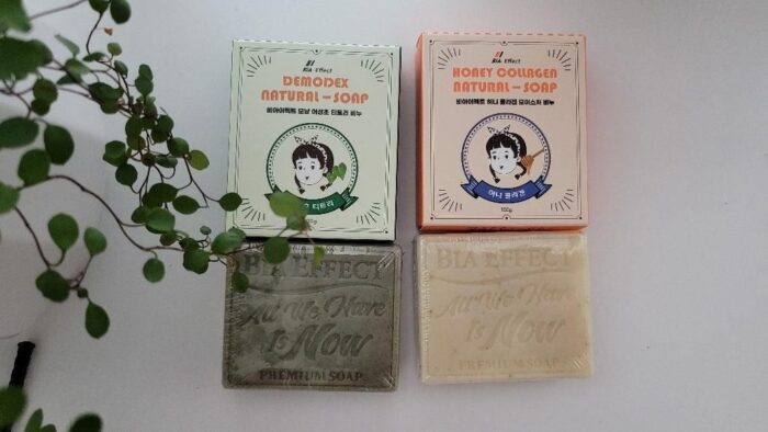 BIA Effect Hair Follicle Eoseongcho Tea Tree Soap Honey Collagen Moisture Soap Natural Handmade Soap 5pcs - EmpressKorea
