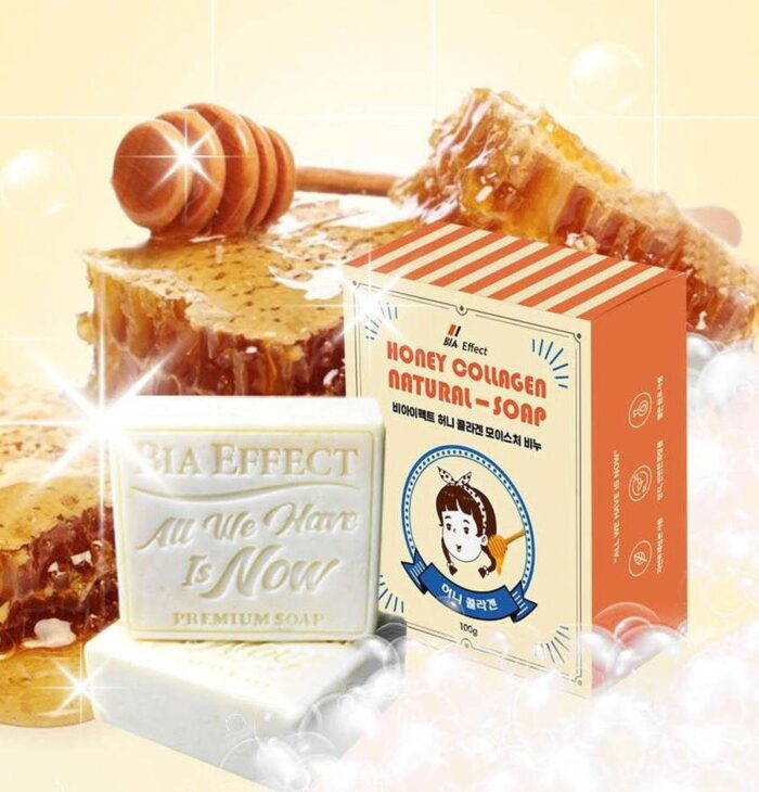 BIA Effect Hair Follicle Eoseongcho Tea Tree Soap Honey Collagen Moisture Soap Natural Handmade Soap 5pcs - EmpressKorea