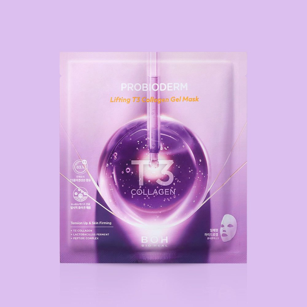 BIO HEAL BOH Probioderm Lifting T3 Collagen Gel Mask (4+1pcs ) - EmpressKorea