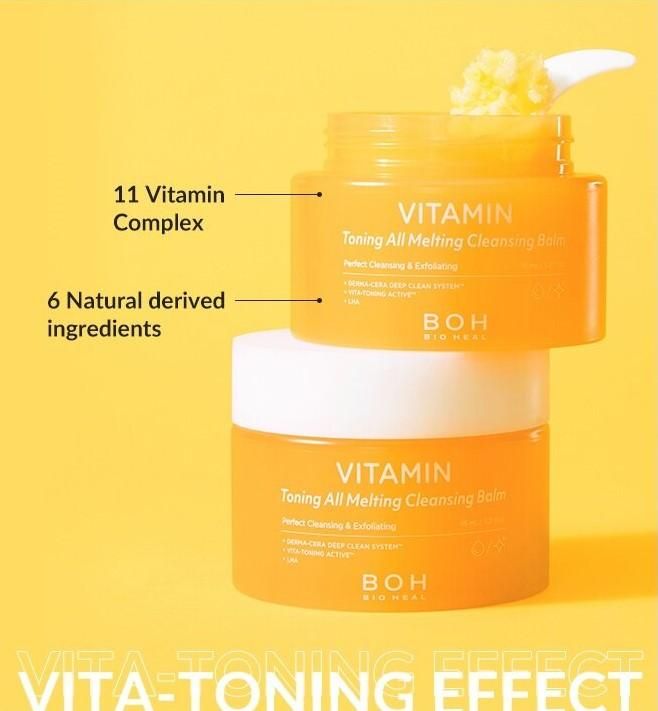 BIO HEAL BOH Toning All Melting Cleansing Balm 95ml - EmpressKorea